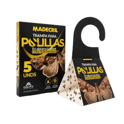 Trampa para Polilla — Closets y alacenas (+ cera natural gratis)