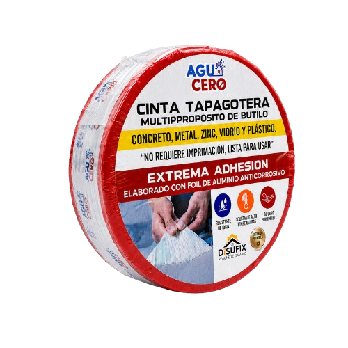 Cinta de Butilo Agua Cero — Tapagoteras multipropósito