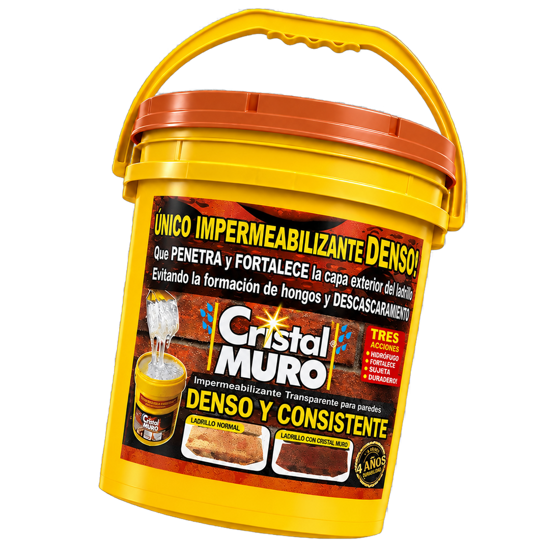 Cristal Muro Terracota — cuñete (pague 9.500 ml y lleve 19.000 ml)