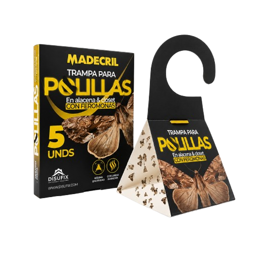 Trampa para Polilla — Closets y alacenas (+ cera natural gratis)