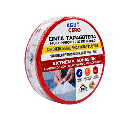 Cinta de Butilo Agua Cero — Tapagoteras multipropósito