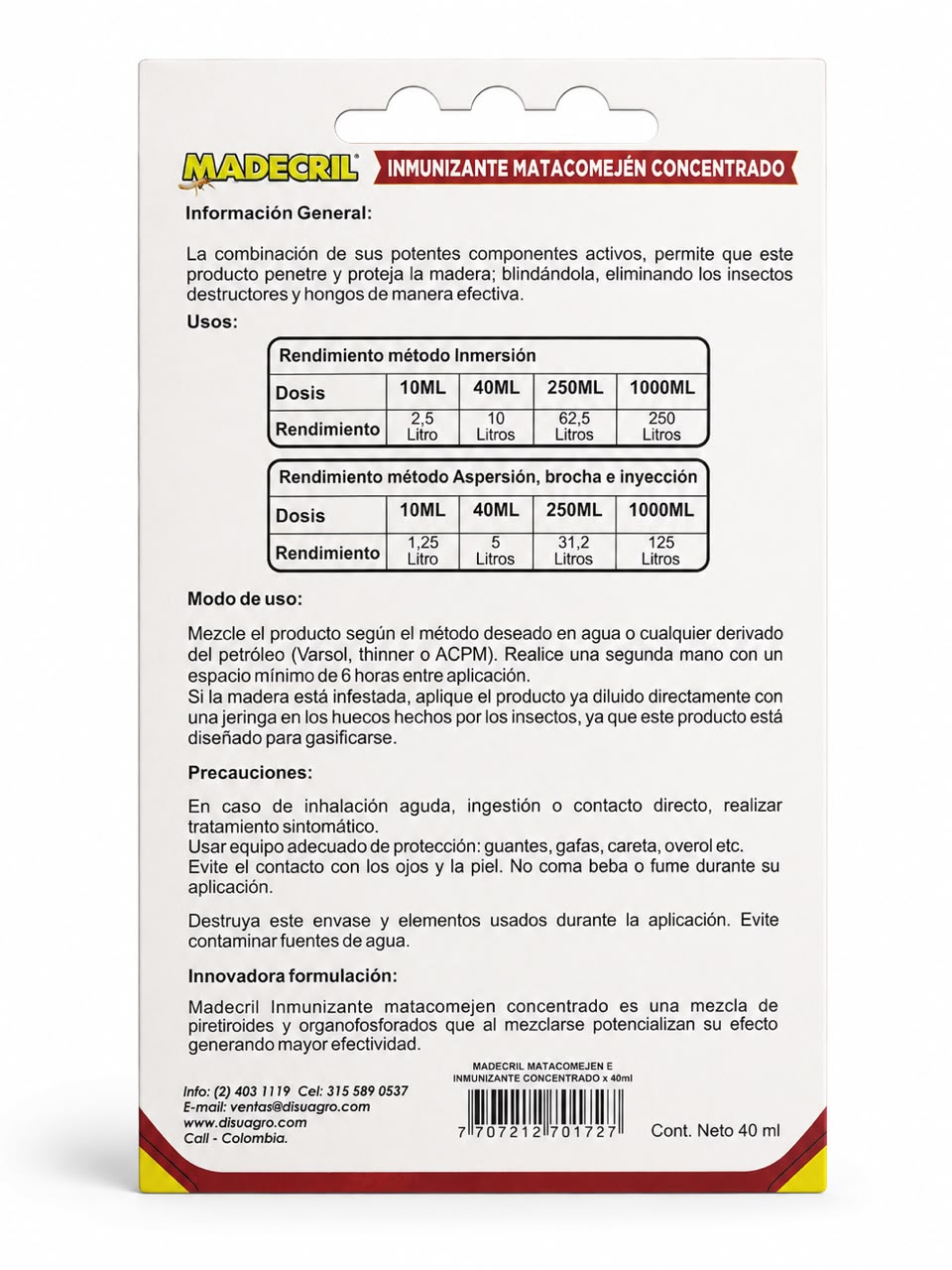 Inmunizante Concentrado