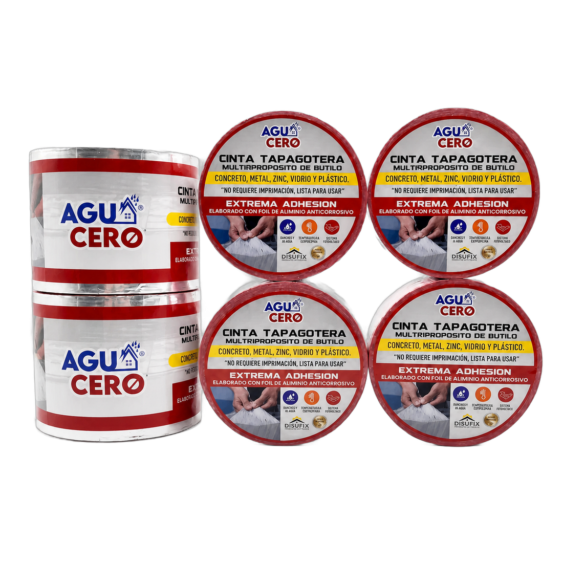 Cinta Tapagoteras 10 cm — Compra 3, lleva 6 (6 rollos)