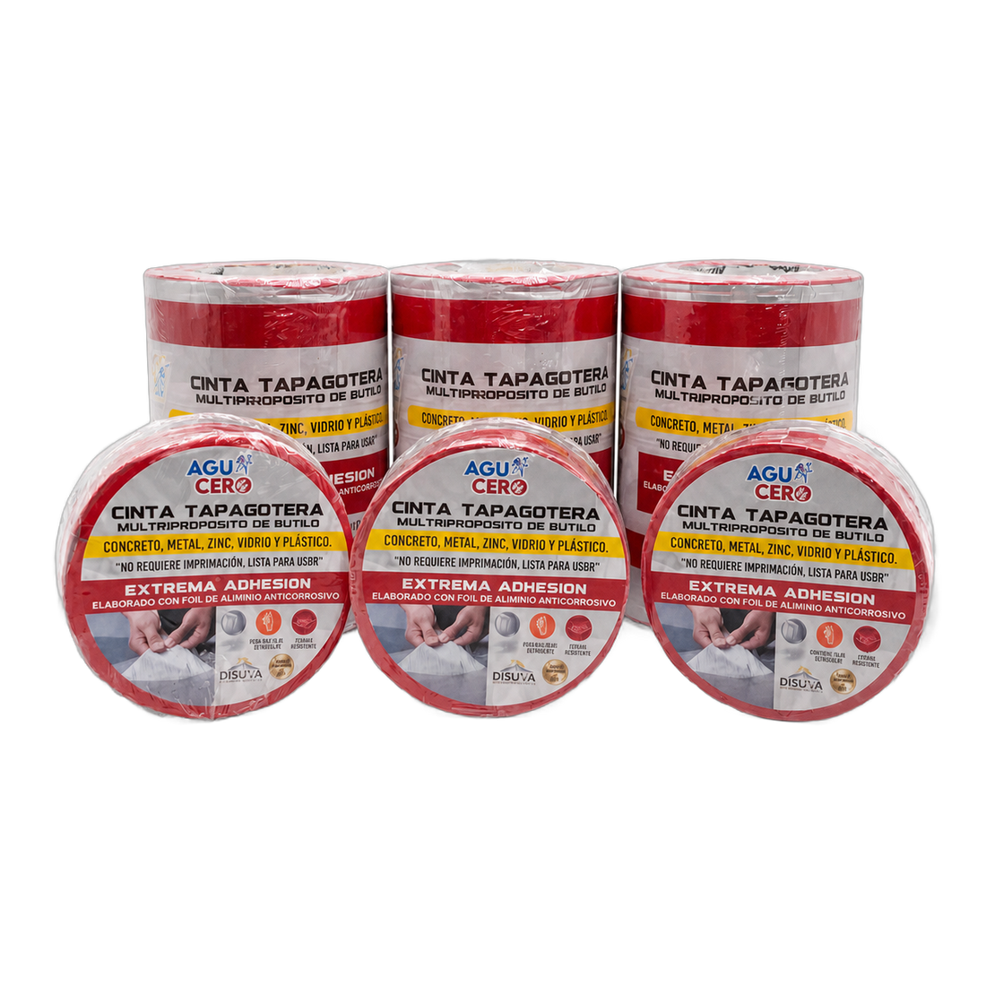 Cinta Tapagoteras 15 cm — Compra 3, lleva 6 (6 rollos)
