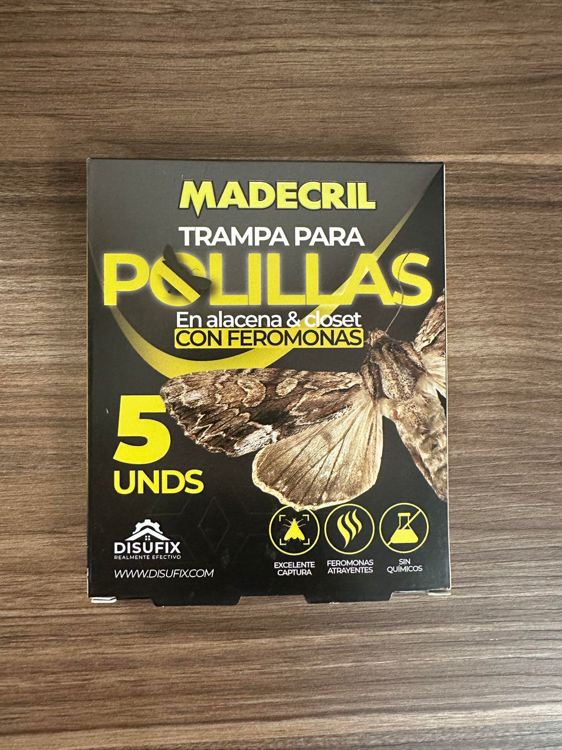 Trampa para Polilla — Closets y alacenas (+ cera natural gratis)