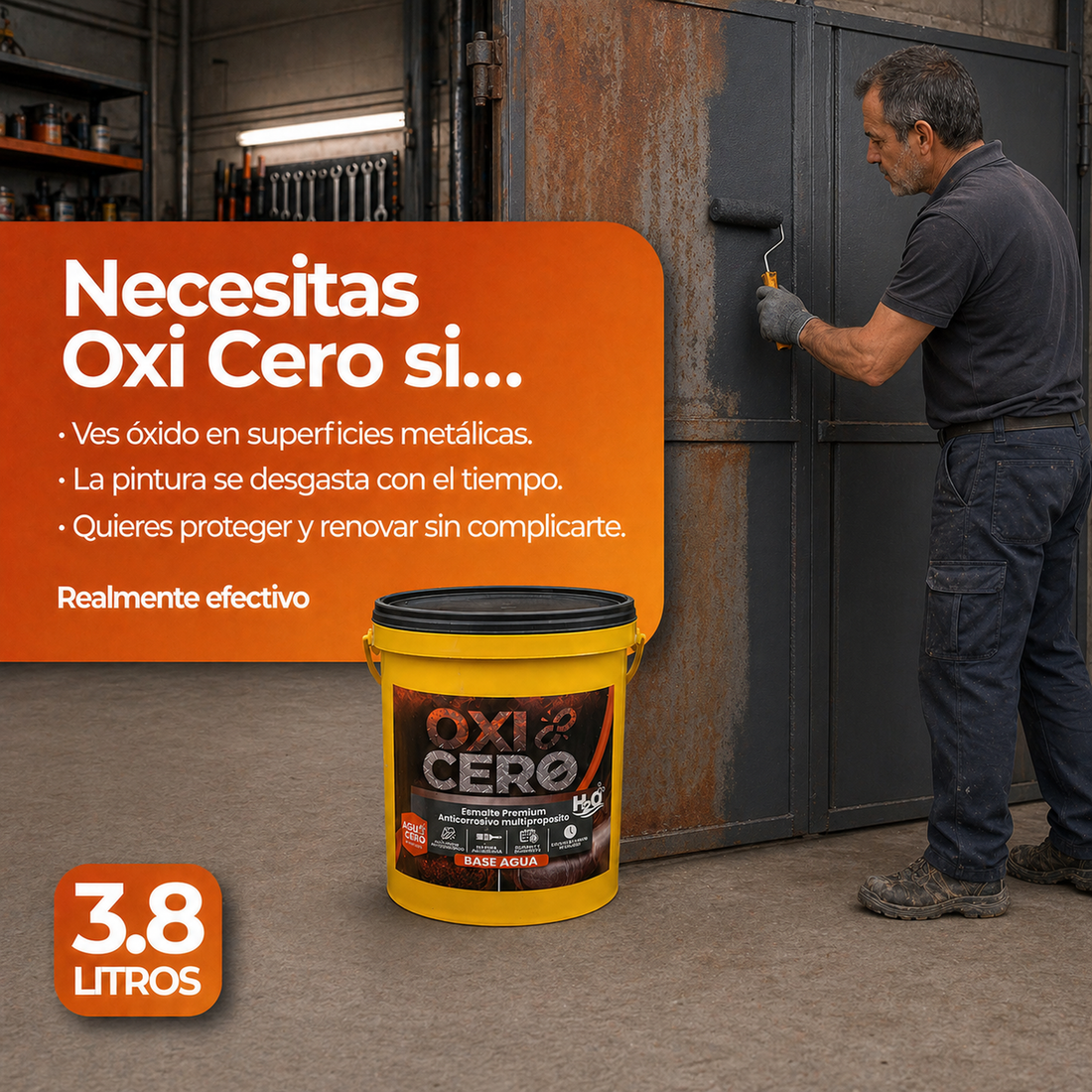 Oxicero — Esmalte anticorrosivo multipropósito