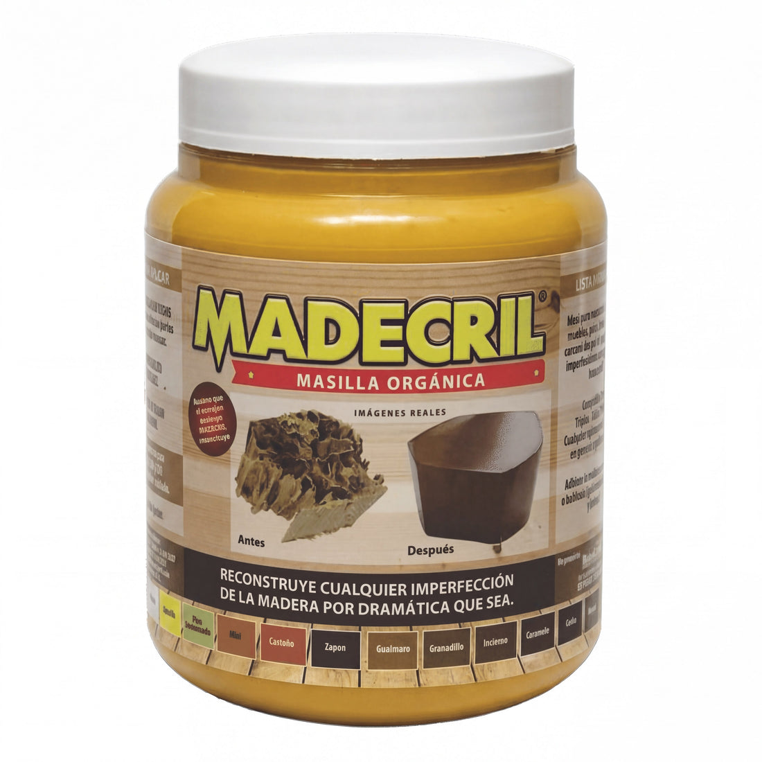 Masilla Reparadora Madecril — Para madera