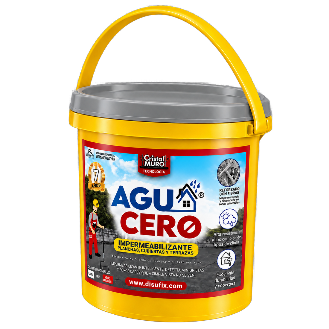 Agua Cero Gris — balde (pague 4.750 ml y lleve 9.500 ml)