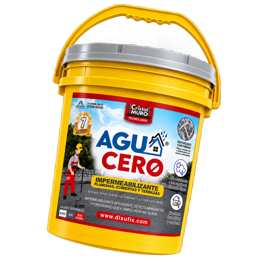 Agua Cero Gris — cuñete (pague 9.500 ml y lleve 19.000 ml)