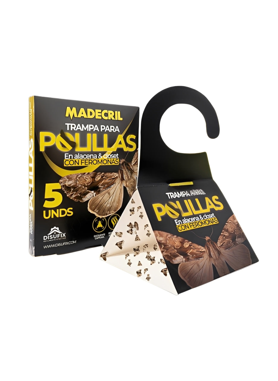 Trampa para Polilla — Closets y alacenas (+ cera natural gratis)
