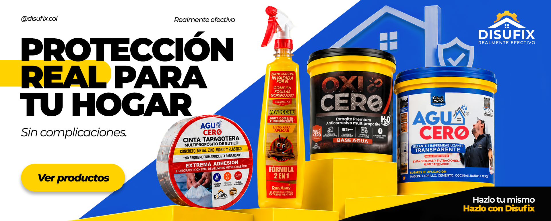 Disufix — protección real para tu hogar
